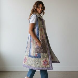 Vintage Patchwork Quilt Vest